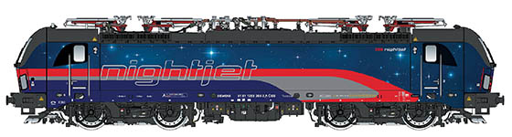 095-LS17413S - H0 - E-Lok Rh 1293 200 Vectron ÖBB Nightjet, Ep.VI, Sound